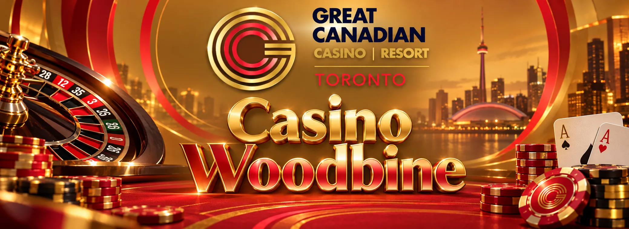Woodbine Casino online welcome offer banner with C$1,500 match and 200 free spins